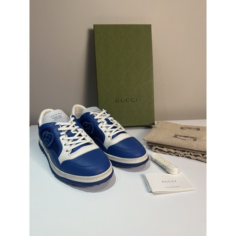 Gucci Mac80 Leather Sneaker Men's Size UK9.5 US10